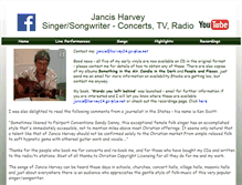 Tablet Screenshot of jancis-harvey.co.uk